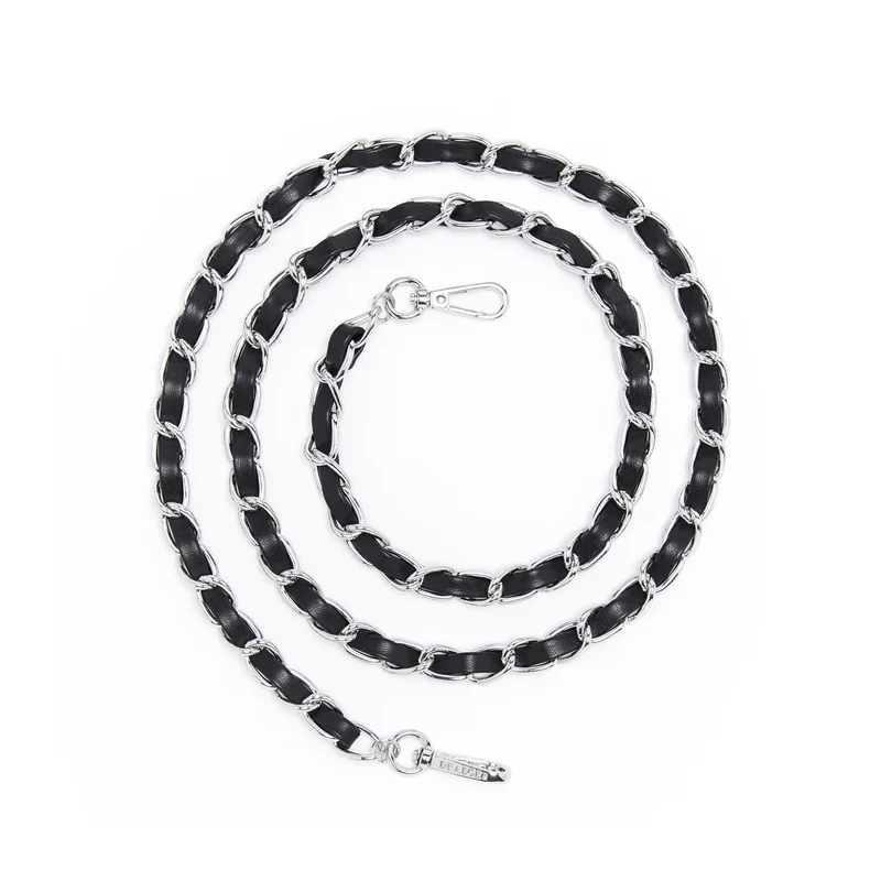 Cadena Para Teléfono LARGA PLATA Y NEGRO - DRAEGER