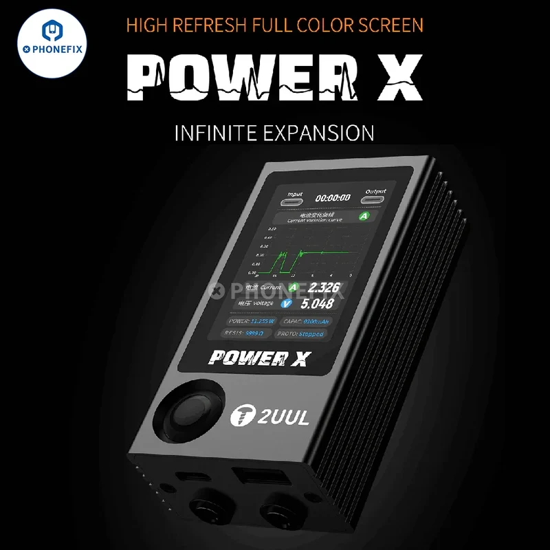 Probador de voltaje y corriente 2UUL POWER X con indicador de visualización en tiempo real
