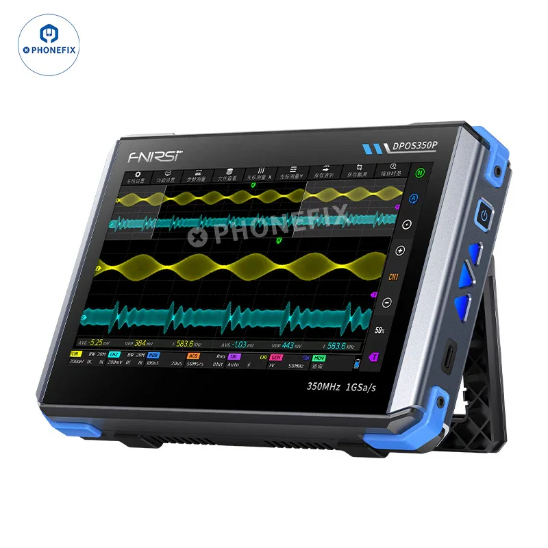 Osciloscopio de tableta 350 en 4 DPOS1P, generador de señales de 350 MHz