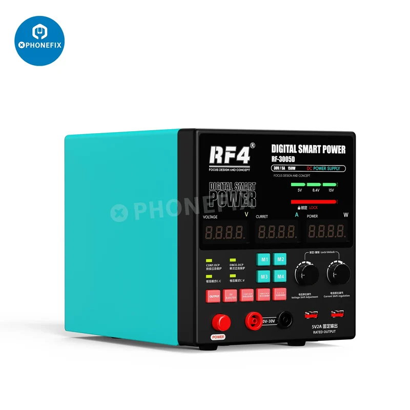 Fuente de alimentación digital inteligente de CC RF4 3005D 3005PRO, 30 V, 5 A, 150 W