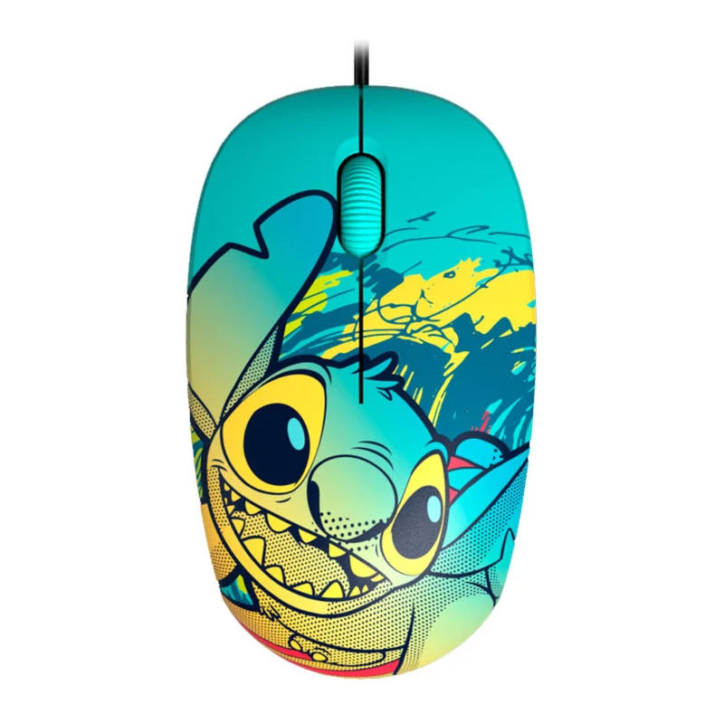 Xtech Mouse Alámbrico Disney Edición Stitch, XTM-D406ST-BL