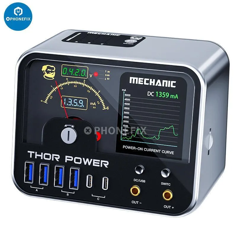 Fuente de alimentación de diagnóstico digital inteligente MECHANIC THOR POWER