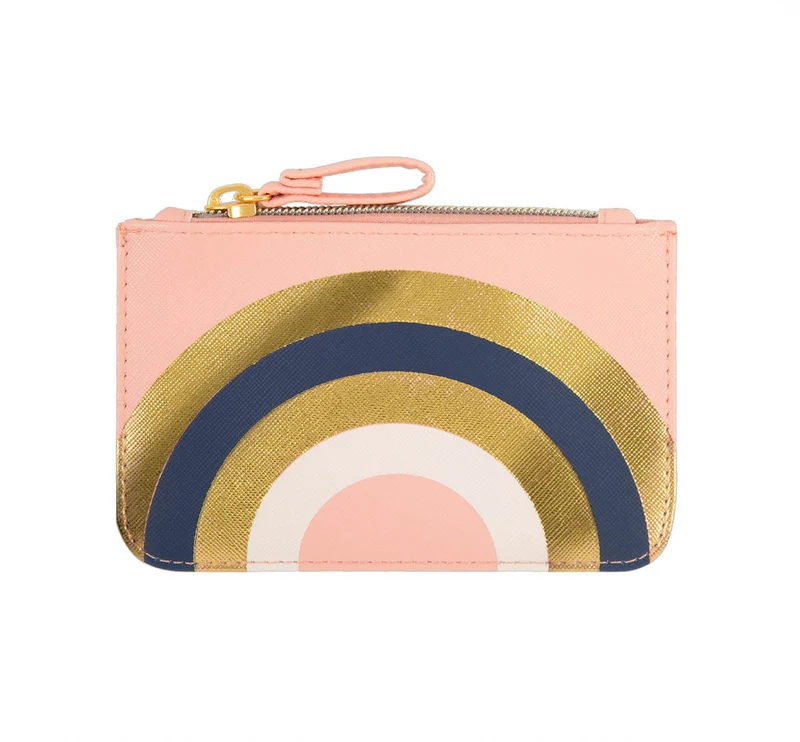 Portatodo Pequeño con Cremallera ARCO IRIS Rosa - DRAEGER