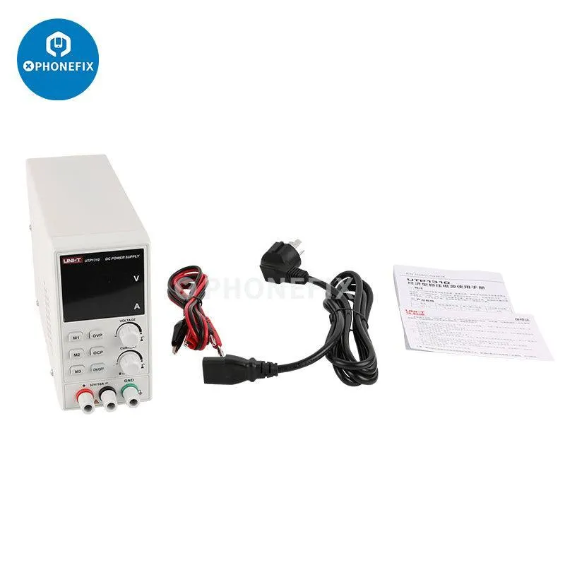 Fuente de alimentación regulada UNI-T UTP1310 de 32 V y 10 A CC con pantalla de 4 dígitos