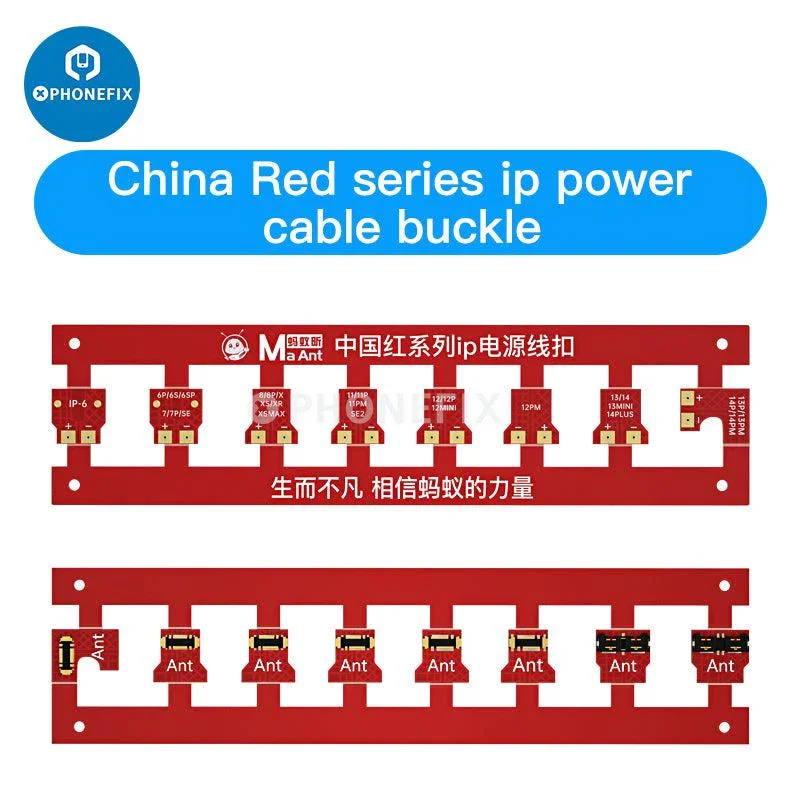 Cable de carga con hebilla de alimentación de batería Maant para Android iPhone 6-14 Pro Max