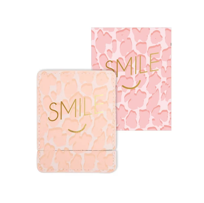 Tarjeta Espejo SMILE Rosa y Dorado - DRAEGER