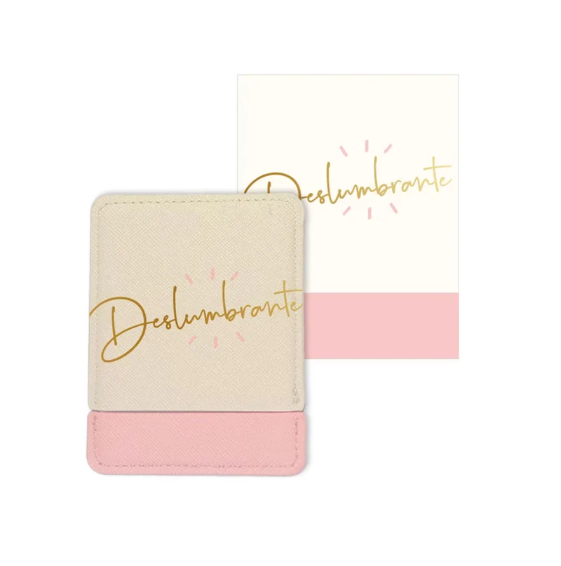 Tarjeta Espejo DESLUMBRANTE Blanco y Rosa - DRAEGER