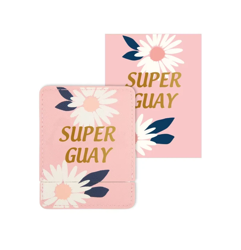 Tarjeta Espejo SÚPER GUAY Rosa y Dorado - DRAEGER