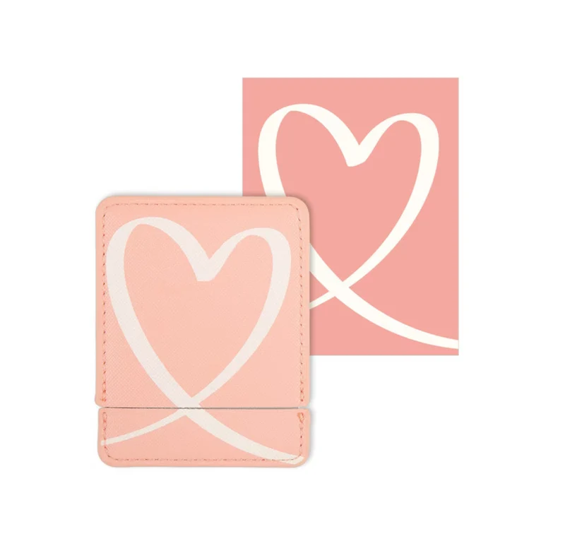 Tarjeta Espejo CORAZÓN Rosa - DRAEGER