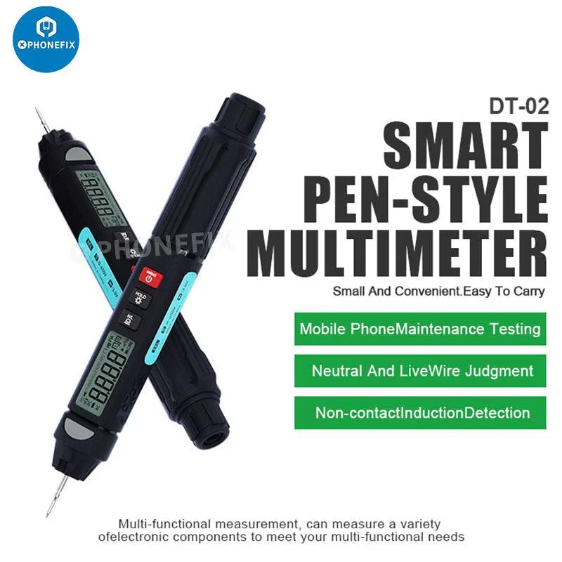 Multímetro digital inteligente anti-quemaduras Relife DT-02
