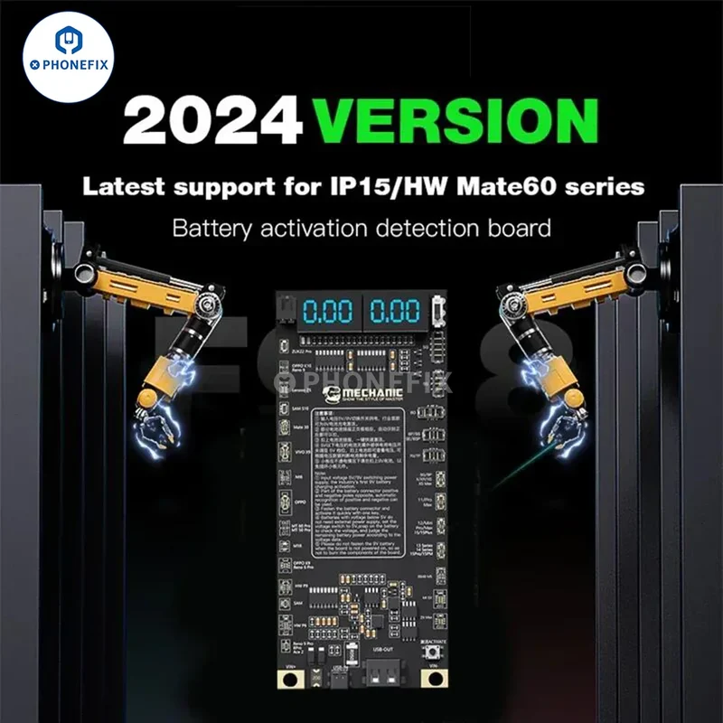 Placa de activación de batería MECHANIC F918 para iPhone y Android