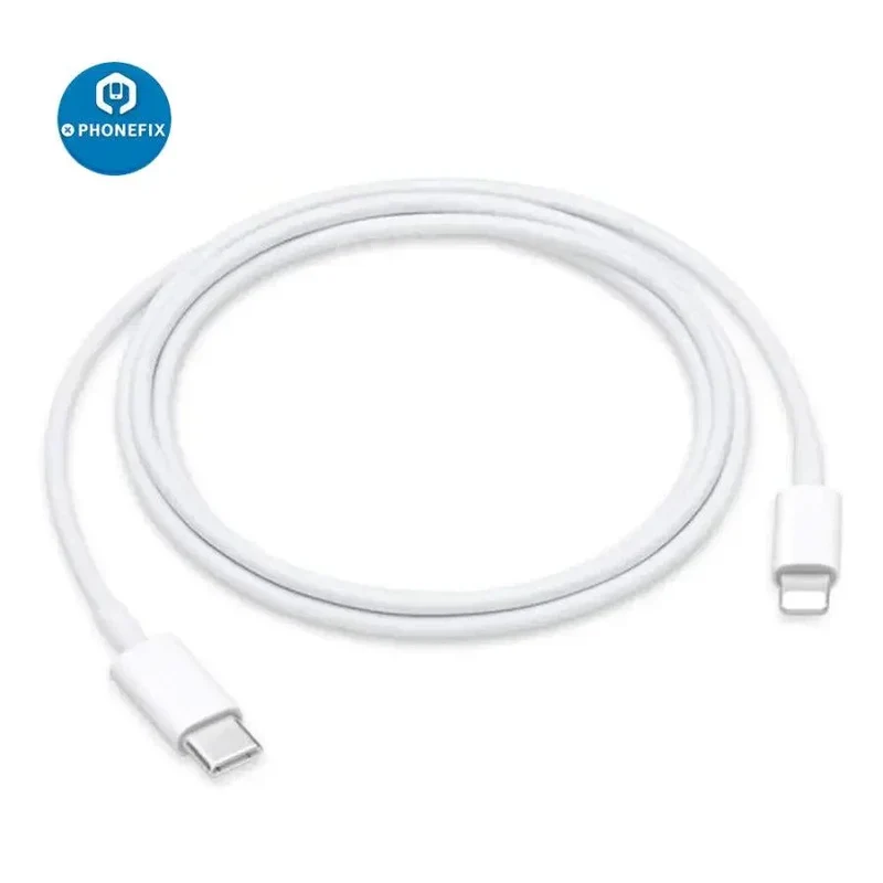 Cable Lightning a USB-C tipo C para iPhone, iPad, Mac, AirPods y iPod (1/2 m)