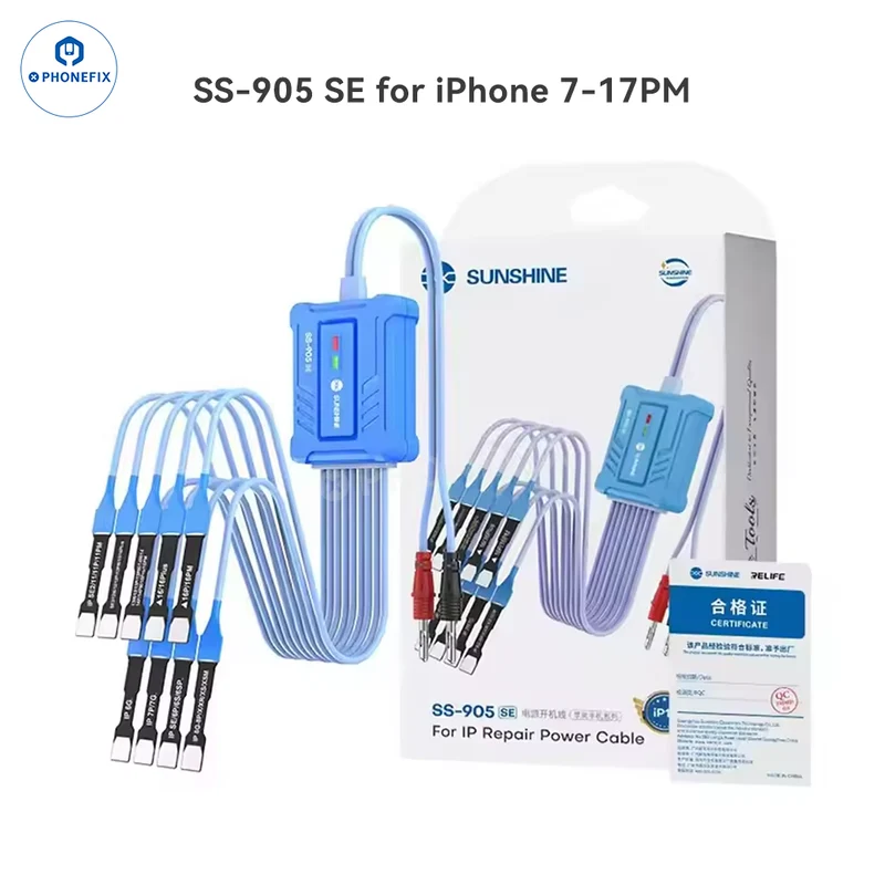 Cable de prueba de fuente de alimentación de arranque para control de iPhone y Android SUNSHINE