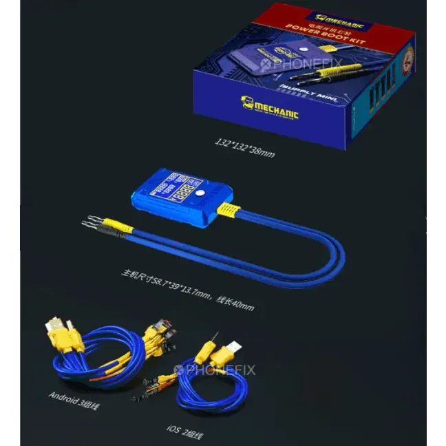 Cable de arranque para fuente de alimentación de iPhone Mechanic iSupply Mini