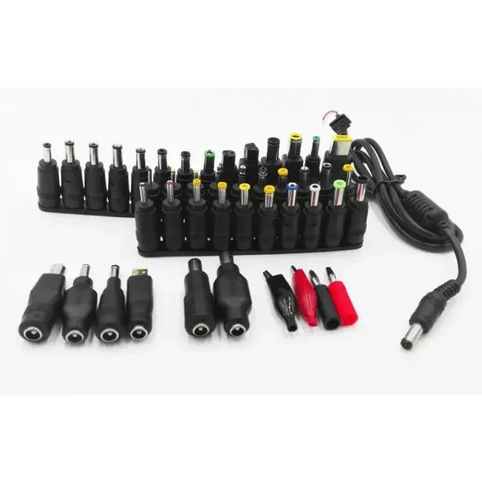 Adaptador de fuente de alimentación CC universal de 44 piezas