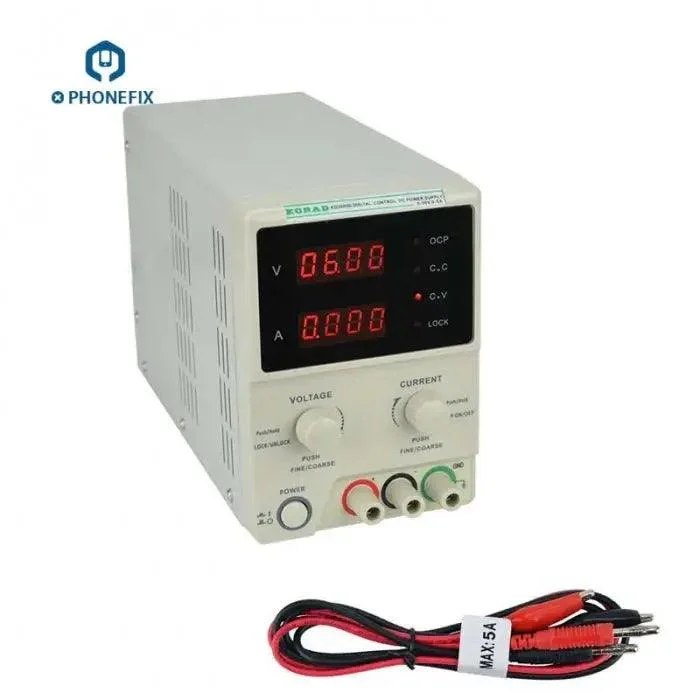Fuente de alimentación CC de precisión ajustable KORAD KD3005D 30 V 5 A