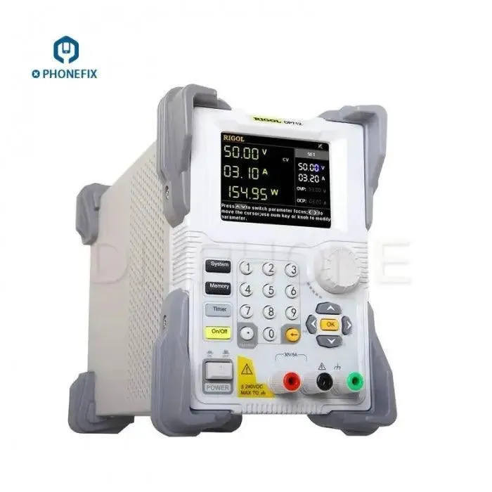 Fuente de alimentación lineal programable RIGOL DP712 de 50 V, 3 A y 150 W CC