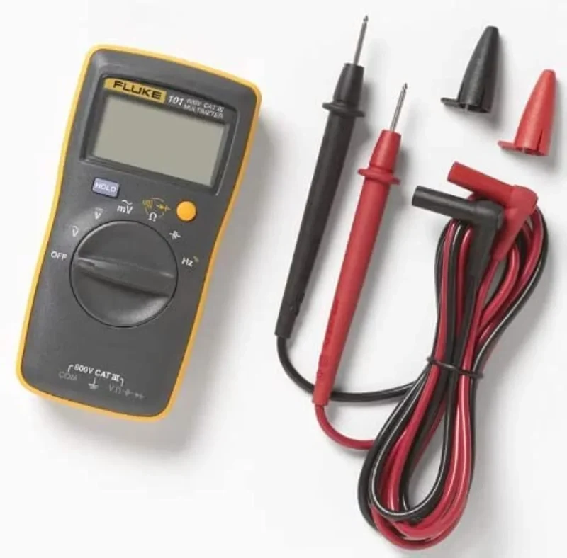 Multímetro digital Fluke 15B+, 17B+ y 18B+, comprobador de voltaje y frecuencia