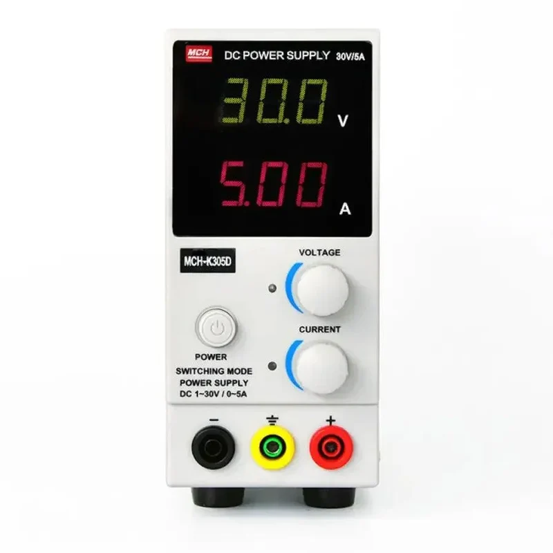 Fuente de alimentación CC inteligente MCH K305D con conmutación regulada y ajustable