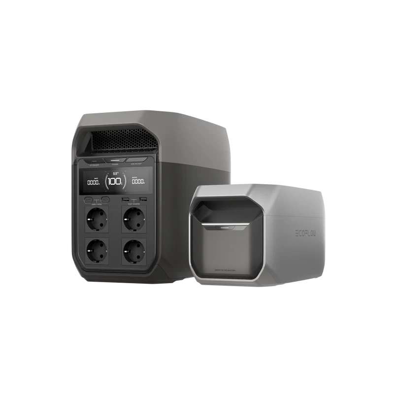 Paquete Serie EcoFlow DELTA 3 + Batería adicional inteligente