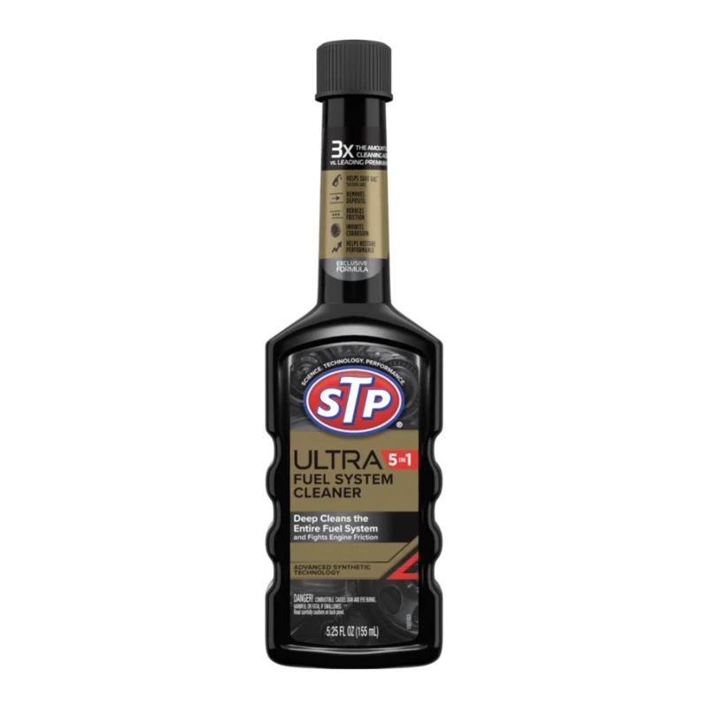 STP Limpiador de Sistema de Combustible Gasolina Ultra 5 en 1, 155 ml