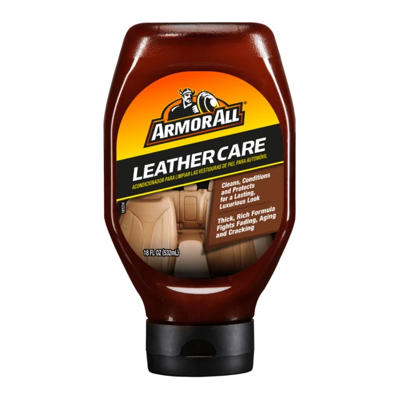 Armor All Gel Limpiador y Protector de Cuero para Auto, 532 ml