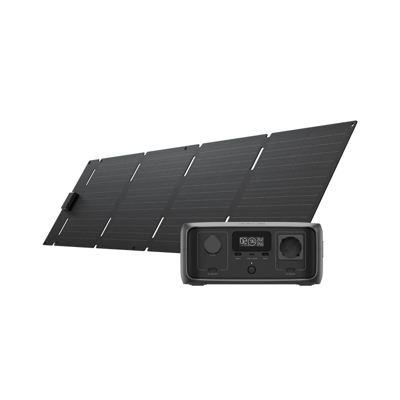 Generador solar EcoFlow RIVER 3 (FV 45 W)
