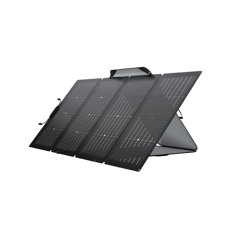 Panel Solar Portátil Bifacial EcoFlow de 220 W (accesorio recomendado)