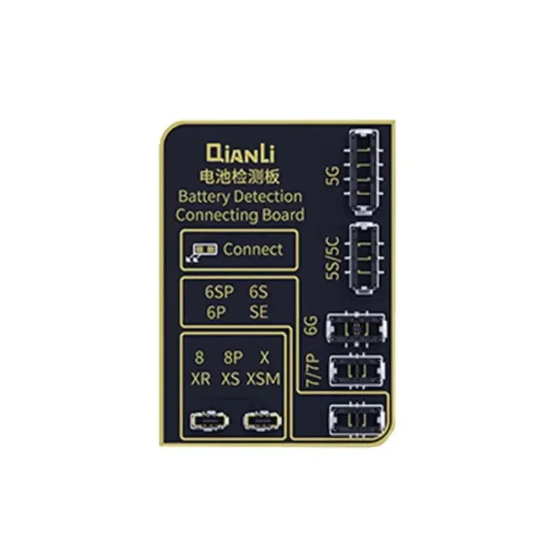 Detección de placa de batería QianLi iCopy Plus Conexión de la batería del iPhone