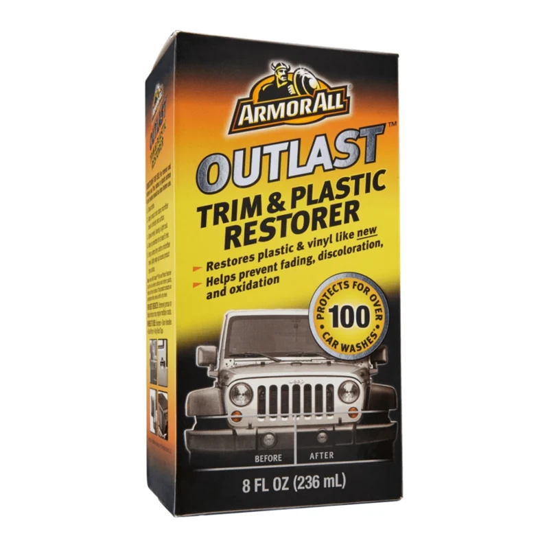 Armor All Crema Restauradora de Molduras y Plástico para Auto, 236 ml