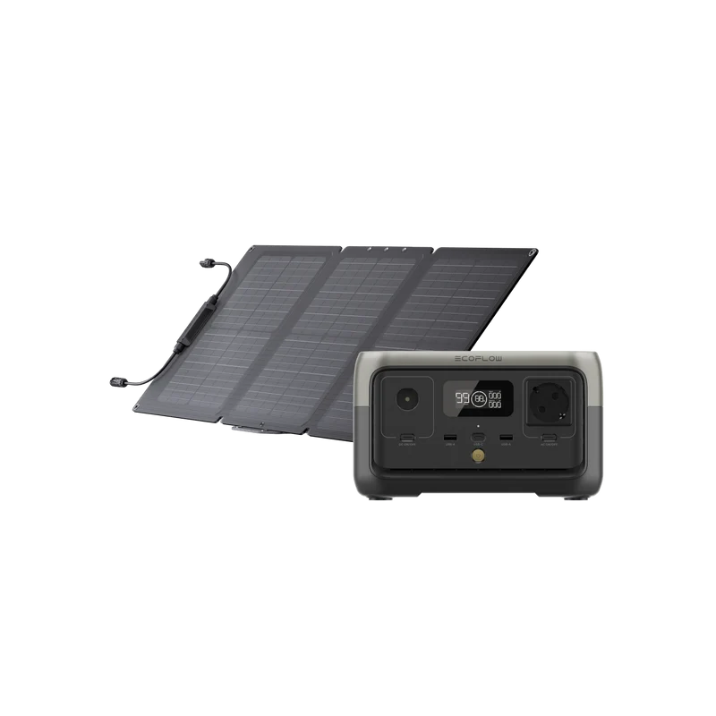 Generador solar EcoFlow RIVER 2 (FV 60 W)
