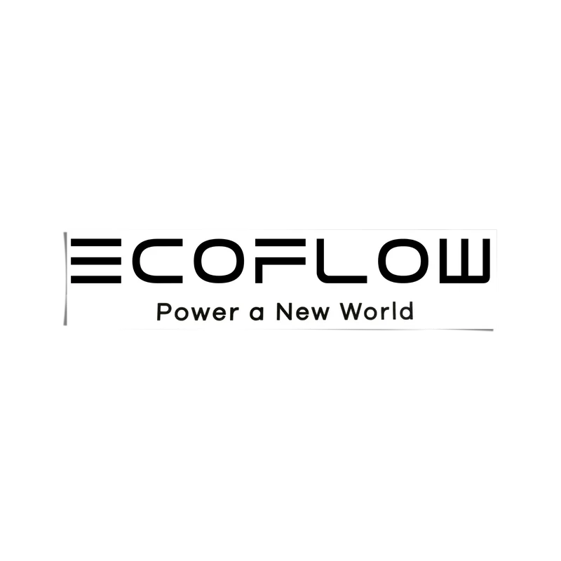 Stickers con logo de EcoFlow