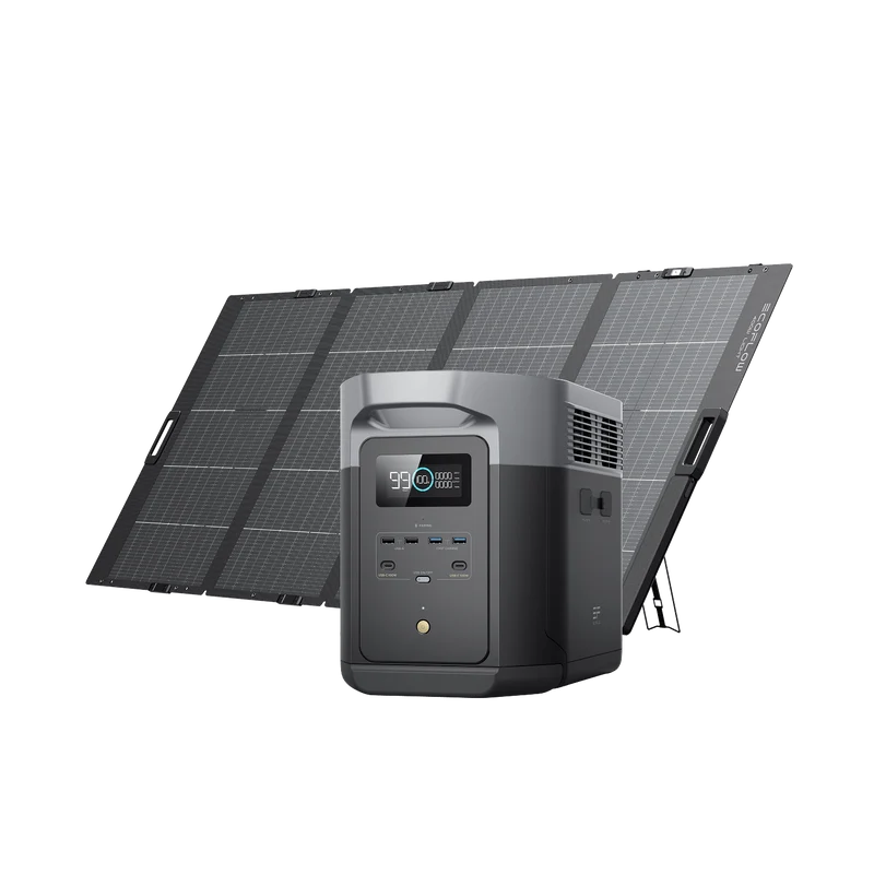 Generador solar EcoFlow DELTA 2 Max (FV 400 W)