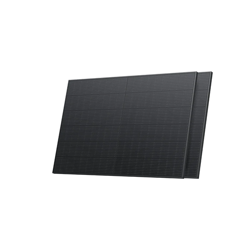 Panel Solar Rígido EcoFlow de 400W (2 unidades)