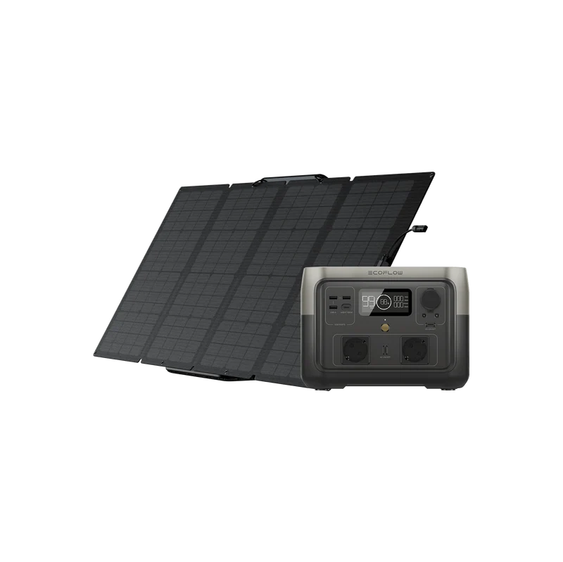 Generador solar EcoFlow RIVER 2 Max (FV 160 W)