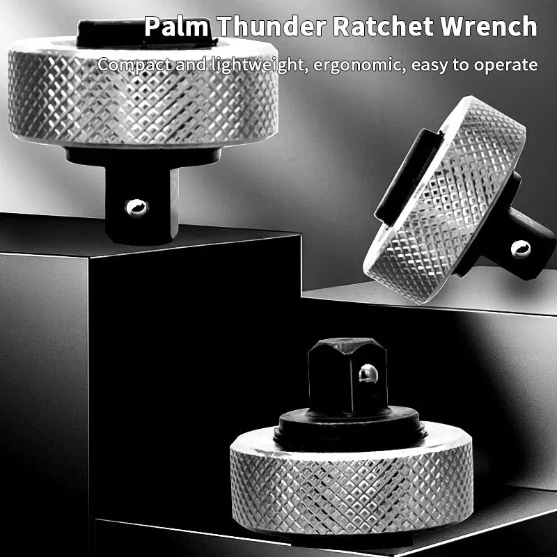 3-Piece Ratchet Wrench Set — 1/4", 3/8" & 1/2" Drive