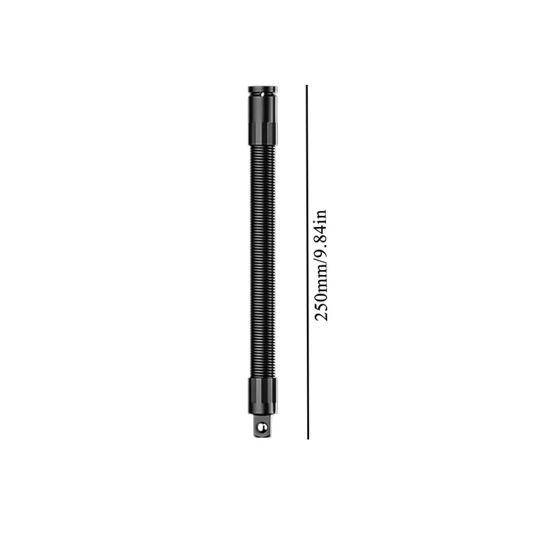 Flexible Socket Extension Bar Set – 250mm & 350mm | 1/4" 3/8" 1/2" Drive for Mechanics