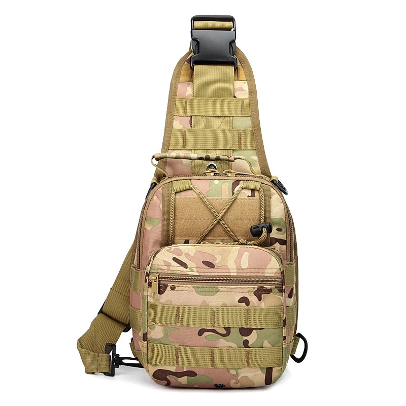 Bolso Tipo Bandolera de Pecho Camuflaje Coyote