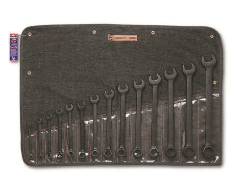 Wright Tool WRIGHTGRIP® 2.0 12 Point Black Combination Wrench Set SAE 721