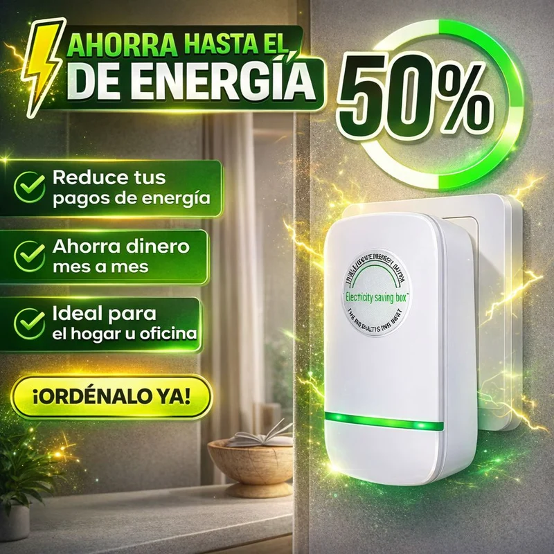 IMPORTADO Ahorrador de Energía⚡️ REDUX Max 🤩 ( GARANTIA 50% de Ahorro factura Luz )