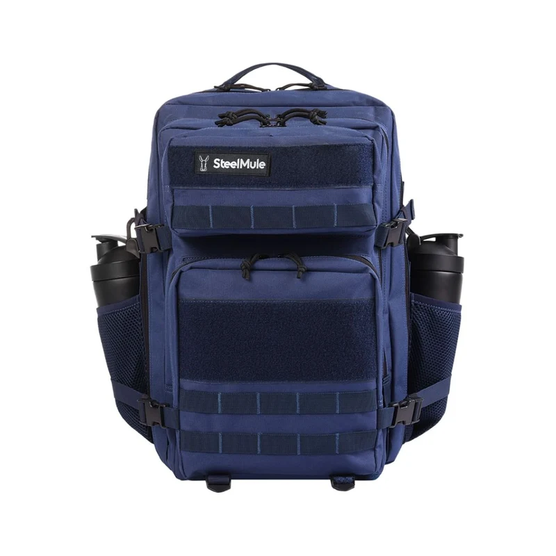 Mochila Táctica Delta Force 45L Azul Marino - Alta Capacidad