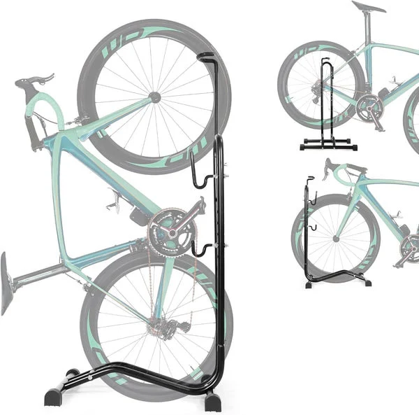 Soporte para bicicletas 3 en 1 Daolar, montaje horizontal y vertical, soporte de mantenimiento para bicicletas de montaña, MTB y carretera, garaje interior