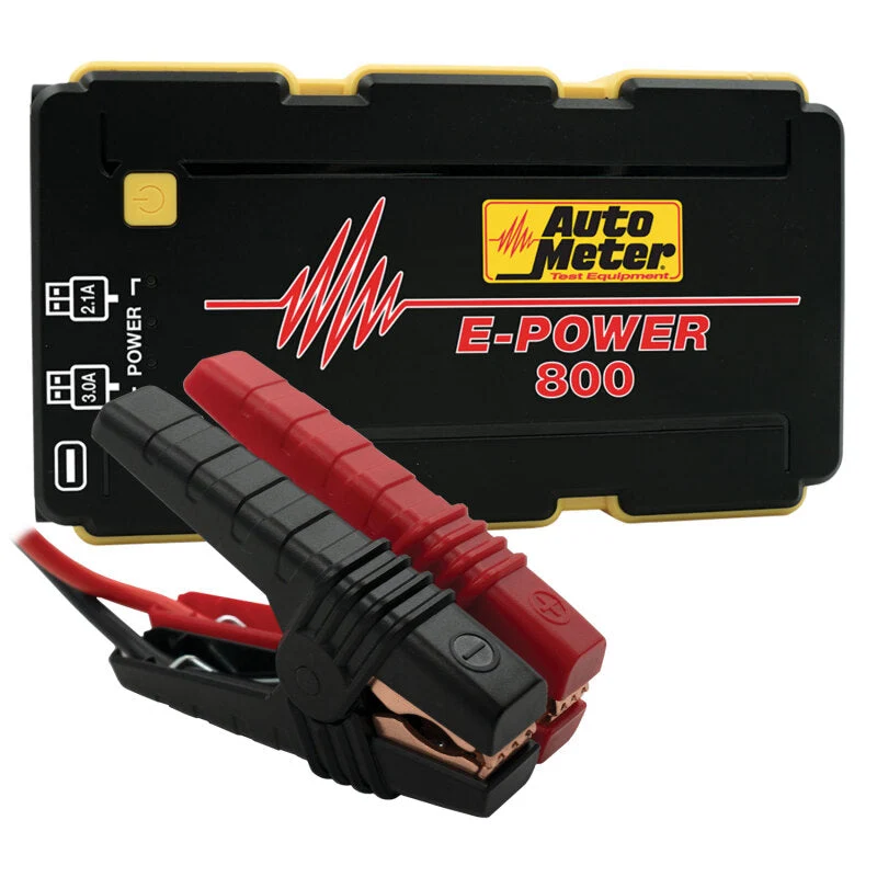 Autometer Jump Starter 12V Emergency Battery Pack 800A Peak/2220 MAH EP-800