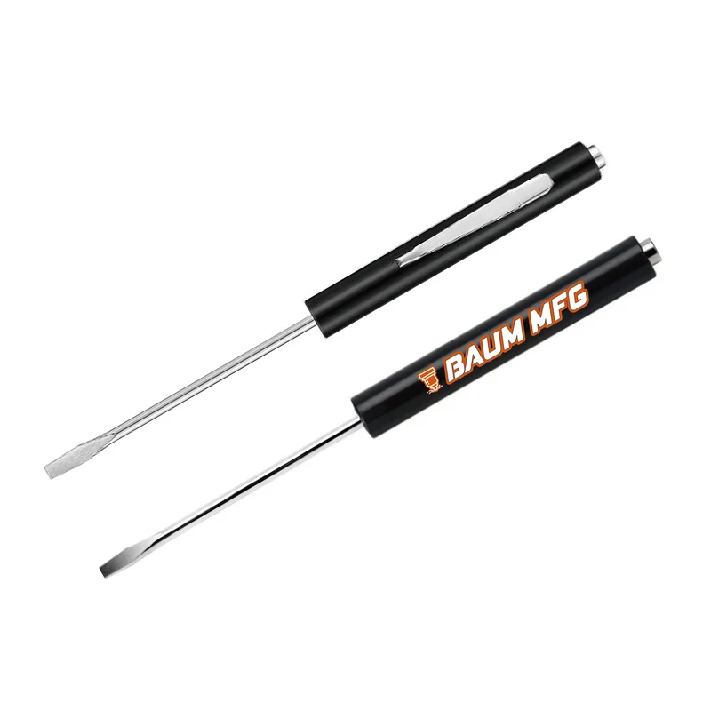 Mini Screwdriver - Reversible with Magnet + Pocket Clip