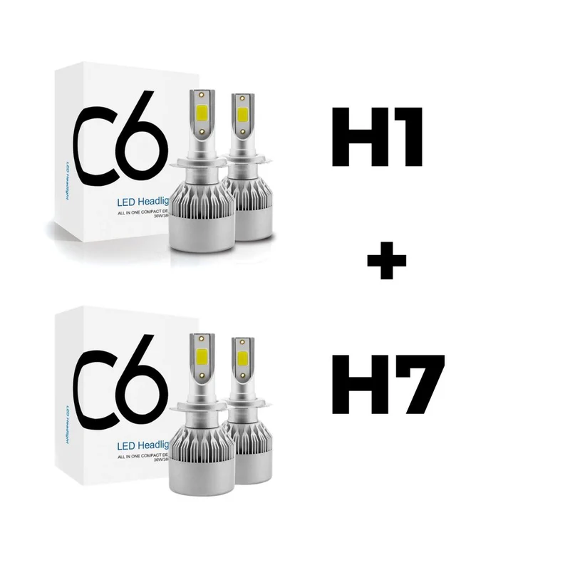 Combo Kit LED H1 + Kit LED H7
