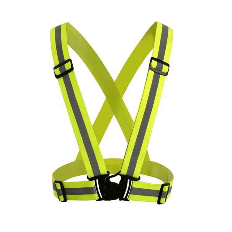 Chaleco Reflectivo Ajustable Tipo Arnés 4 cm