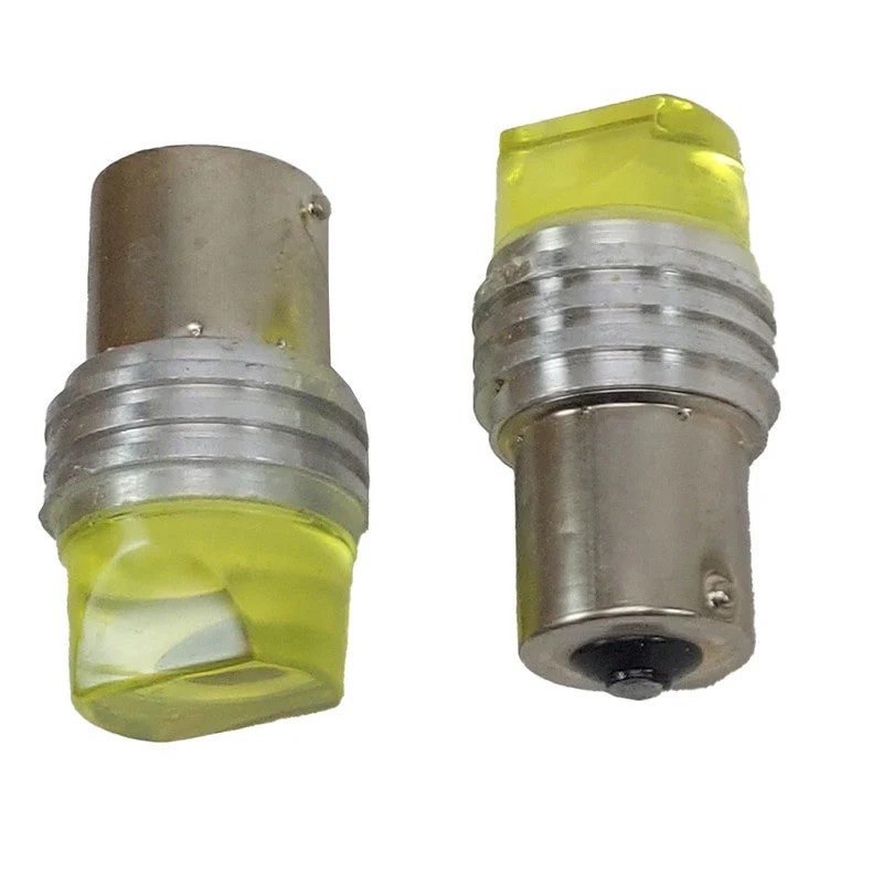 Lampara Led Ba15S 1 Polo 3 Led Ambar Flash