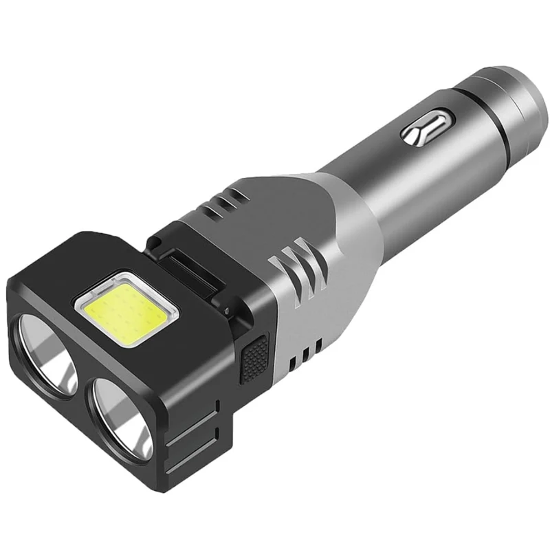 Linterna LED Recargable 12V Auto USB-C Powerbank