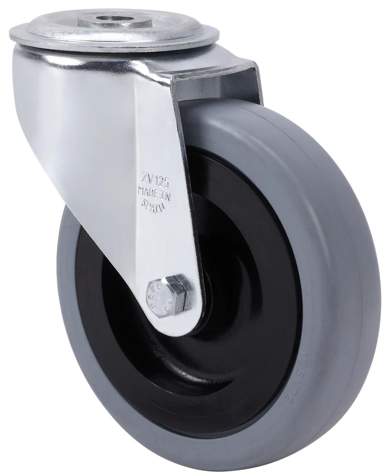 SERIE ZVI INOX-PGA, Giratorio/Agujero pasante/Sin Freno 2-1405