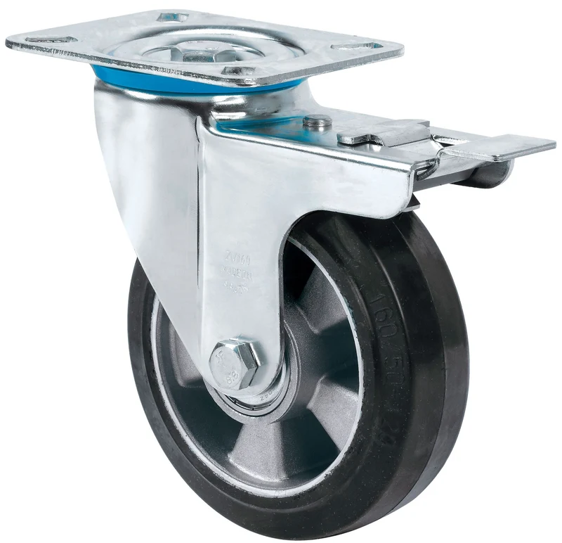 SERIE ZV-DE, Giratorio/Platina/Freno Rueda y Soporte 2-4684